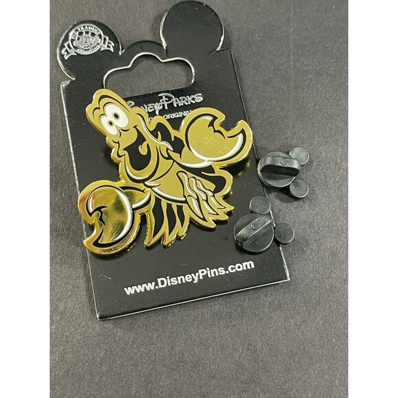Disney Sebastian Crab Trading Pin Little Mermaid D23 Lapel Pin Brooch Jewelry - Picture 4 of 9